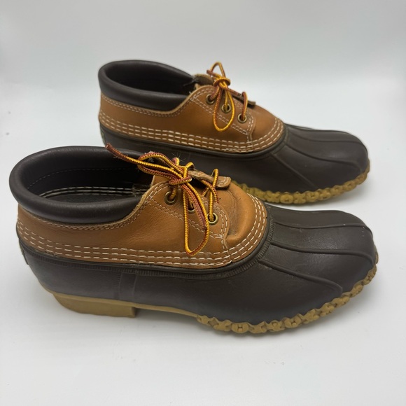 LL Bean Bean Boots Gumshoes Rubber Duck Boots Men’s Size 8 Winter Rain 175060 - Picture 2 of 9